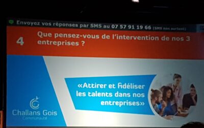 Soirée annuelle des entreprises à LA GARNACHE très enrichissante